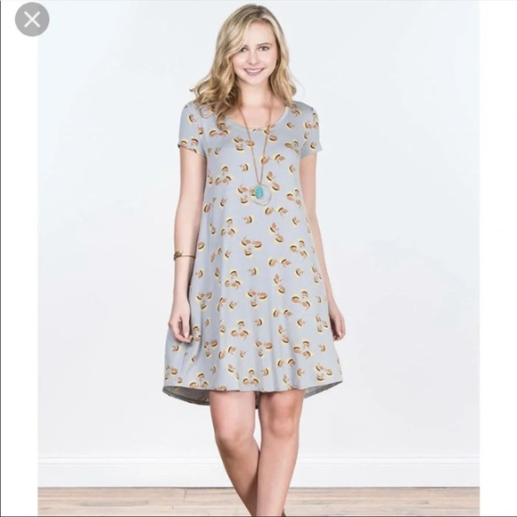 Matilda Jane Write it Down Floral Shirt Dress - Picture 1 of 6